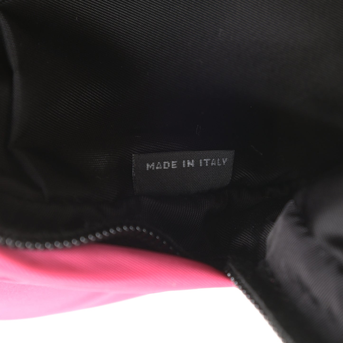 Tessuto Nylon Soft Padded Belt Bag Fuxia