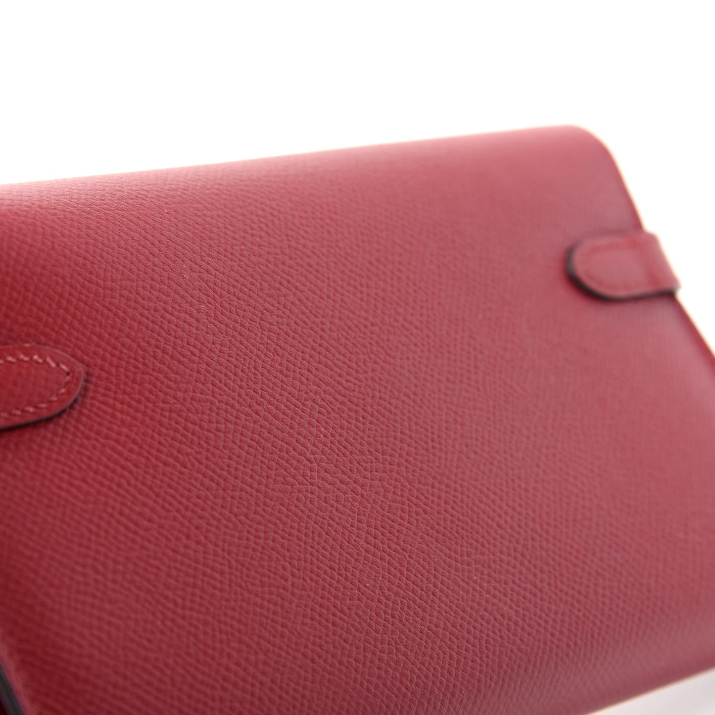 Epsom Kelly Longue Wallet Rouge Grenat