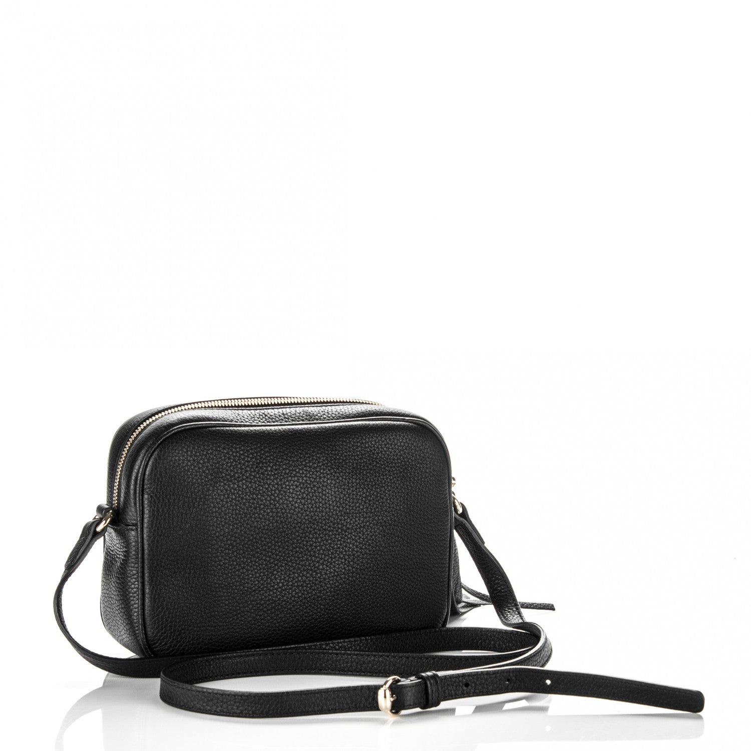 Gucci Pebbled Calfskin Small Soho Disco Bag Black 3 of 8