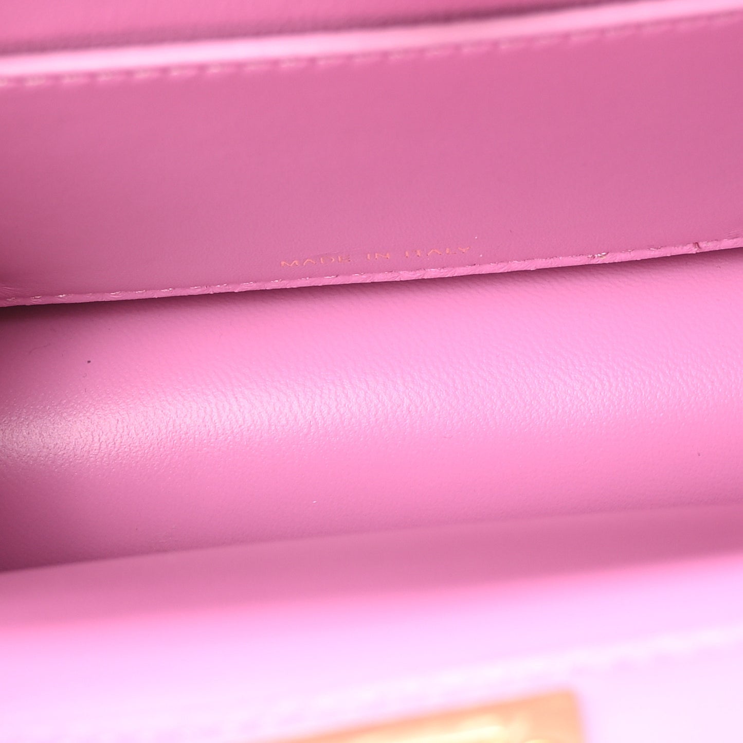 Shiny Nappa Petite Peekaboo I SEE U Satchel Rosa