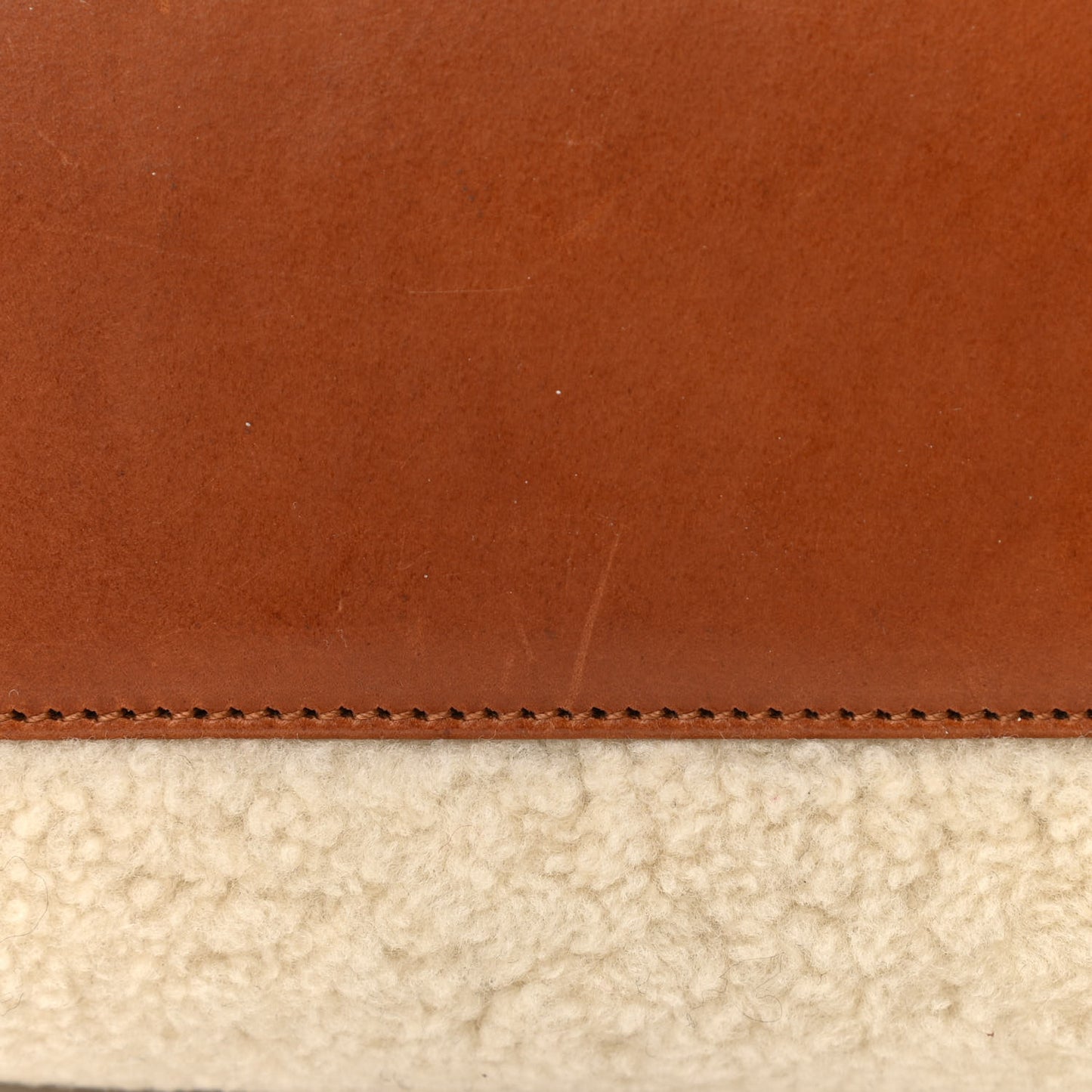 Shearling Medium Loulou Shoulder Bag Natural