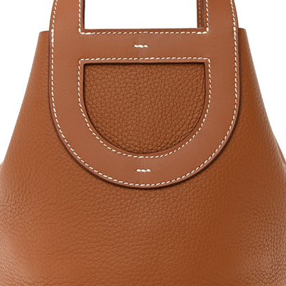 Hermes Taurillon Clemence Swift In-The-Loop 18 Bag Gold 8 of 11
