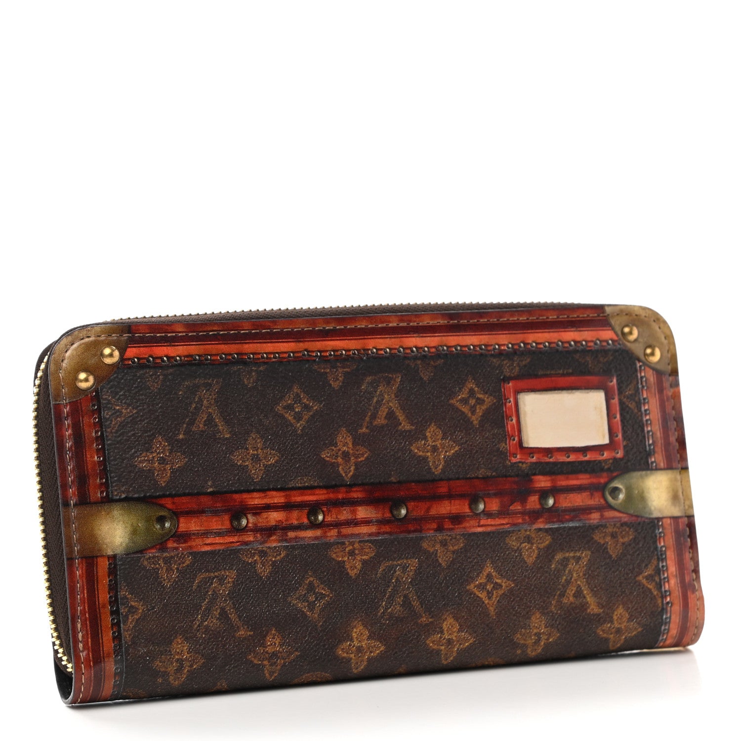 Louis Vuitton Transformed Monogram Time Trunk Zippy Wallet 3 of 7