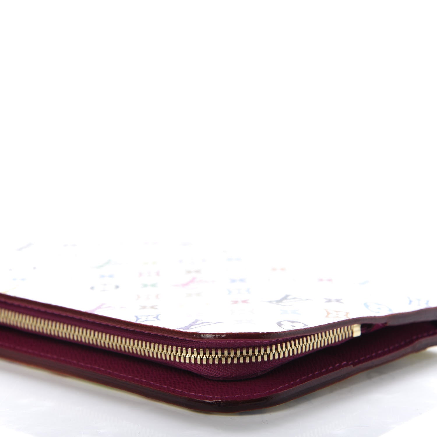 Louis Vuitton Monogram Multicolor Insolite Wallet White Figue 7 of 8
