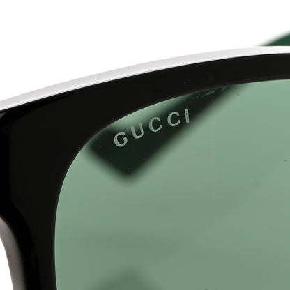 Gucci Acetate Rectangle Sunglasses GG0962SA Green 7 of 8