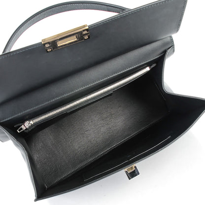 Balenciaga Smooth Calfskin Le Dix M Cartable Shoulder Bag Black 5 of 7