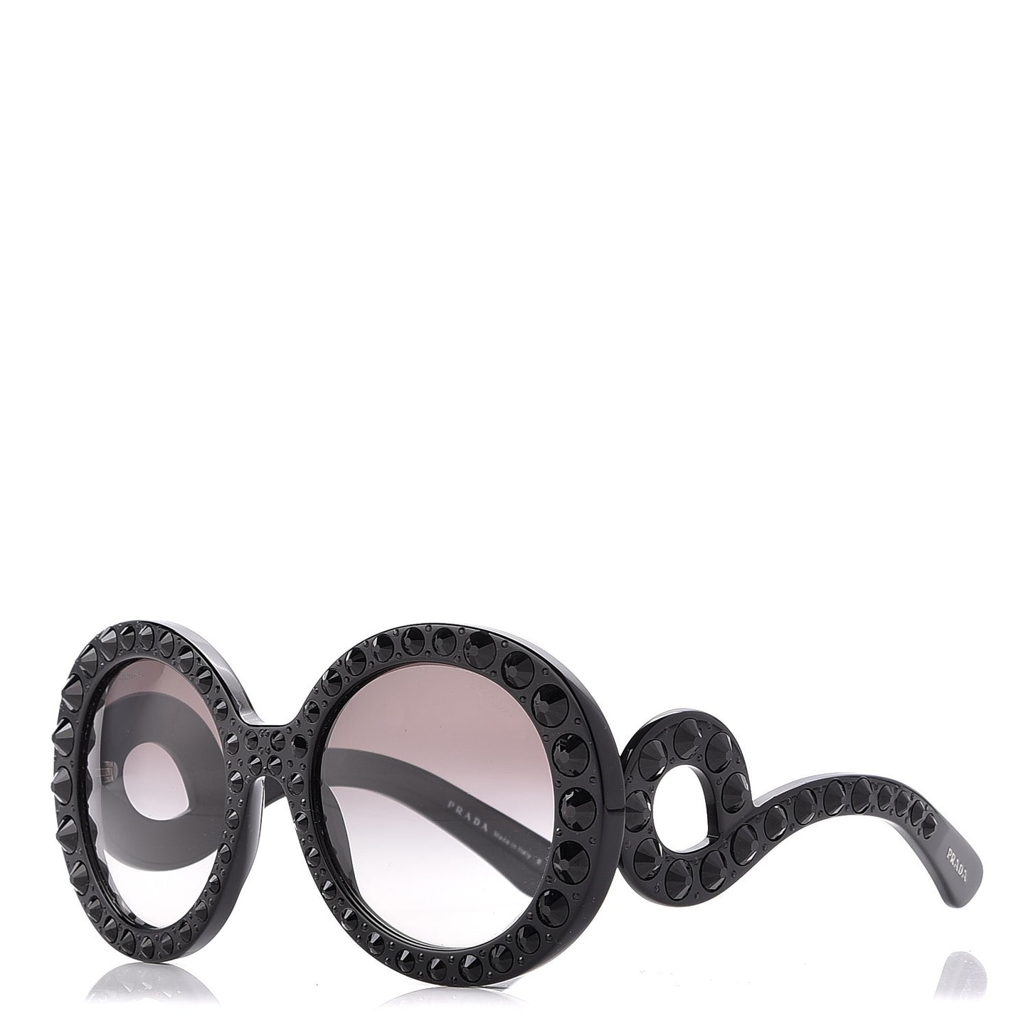 Crystal Baroque Sunglasses SPR 31P Black