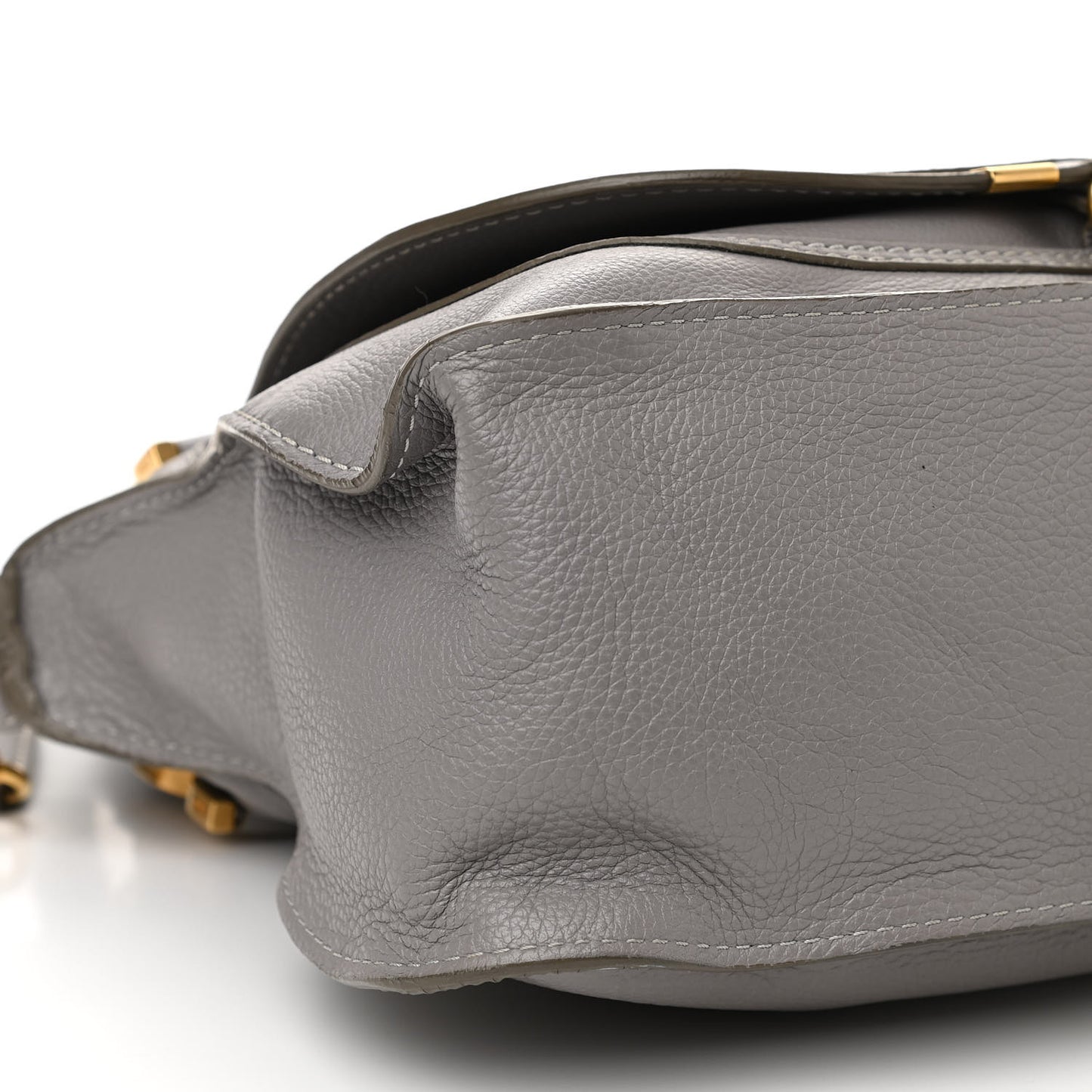 Calfskin Medium Marcie Satchel Cashmere Grey