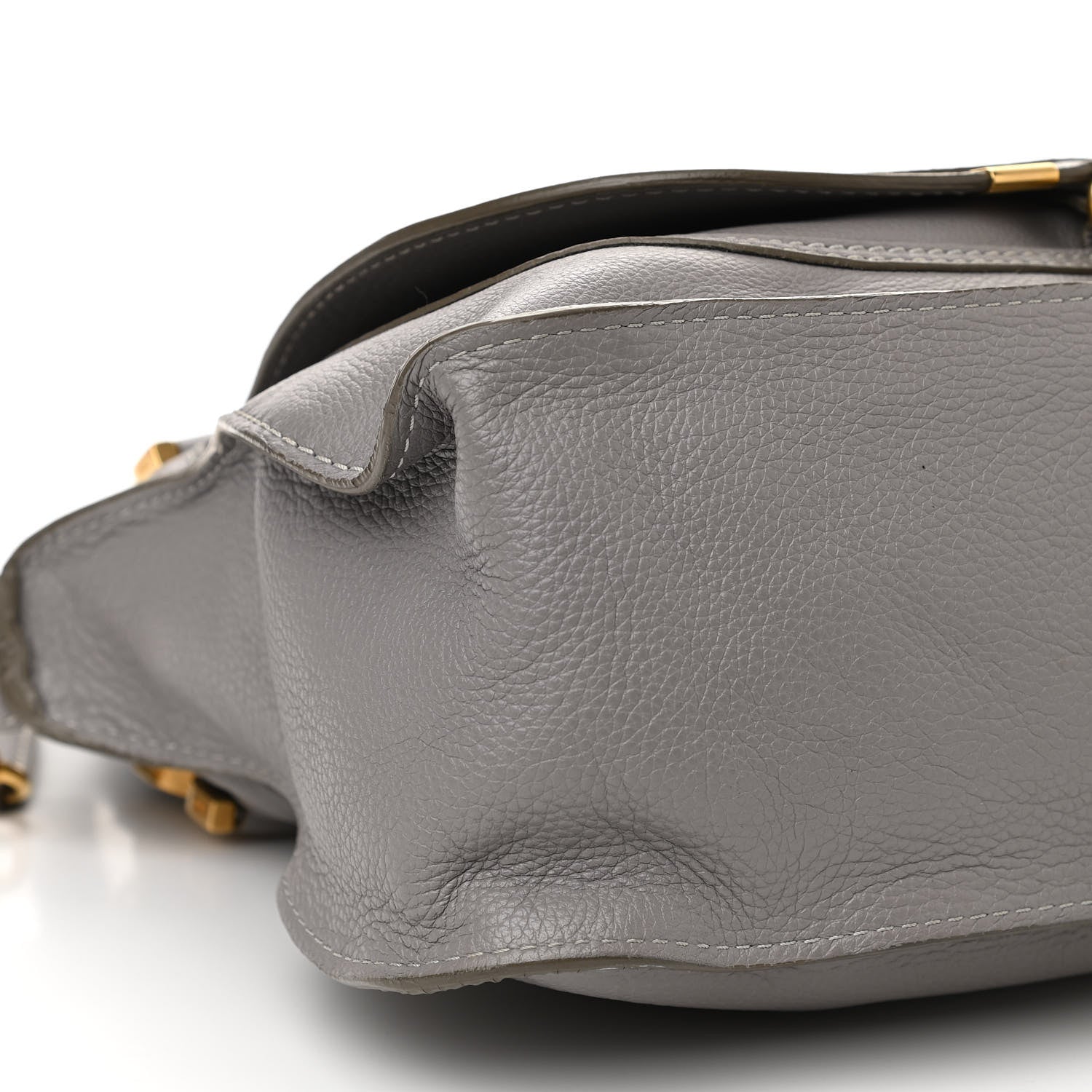 Chloe Calfskin Medium Marcie Satchel Cashmere Grey 9 of 15