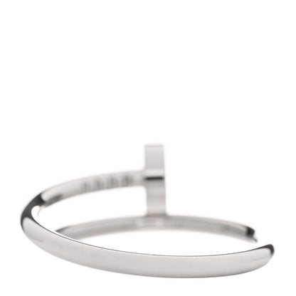 Cartier 18K White Gold Small Juste Un Clou Ring 52 6 3 of 5