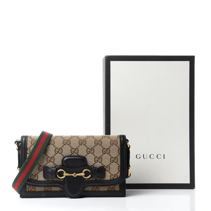 Gucci Monogram Lady Web Convertible Wallet Black 11 of 11