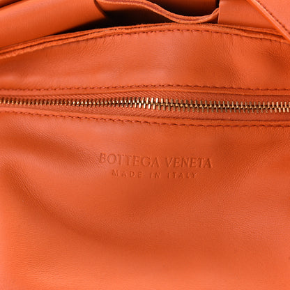 Bottega Veneta Calfskin Maxi Intreccio Cassette Bag Burned Orange 4 of 4