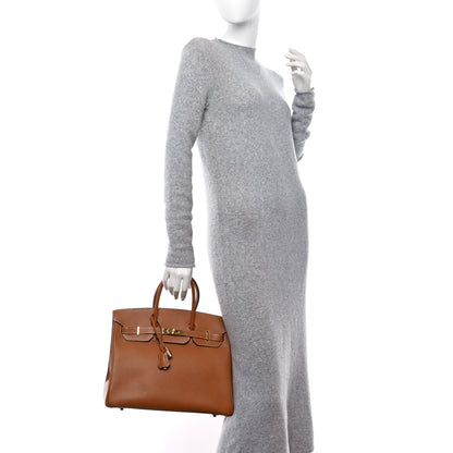 Hermes Epsom Birkin 35 Gold 2 of 13