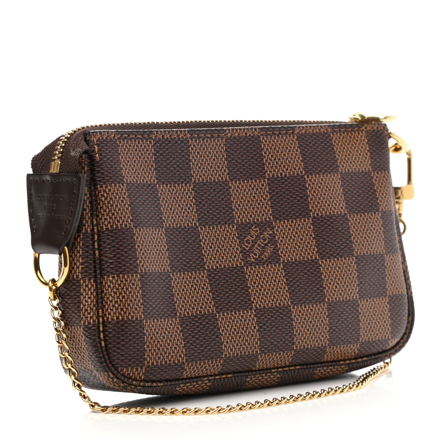 Louis Vuitton Damier Ebene Mini Pochette Accessories 2 of 5