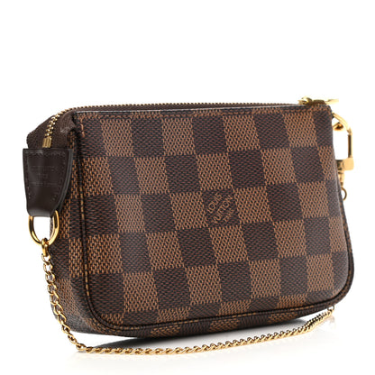 Louis Vuitton Damier Ebene Mini Pochette Accessories 2 of 5