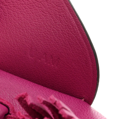 Hermes Milo Lambskin Lizard Touch Grigri Rodeo Pegase Horse Bag Charm PM Rose Poupre 4 of 5