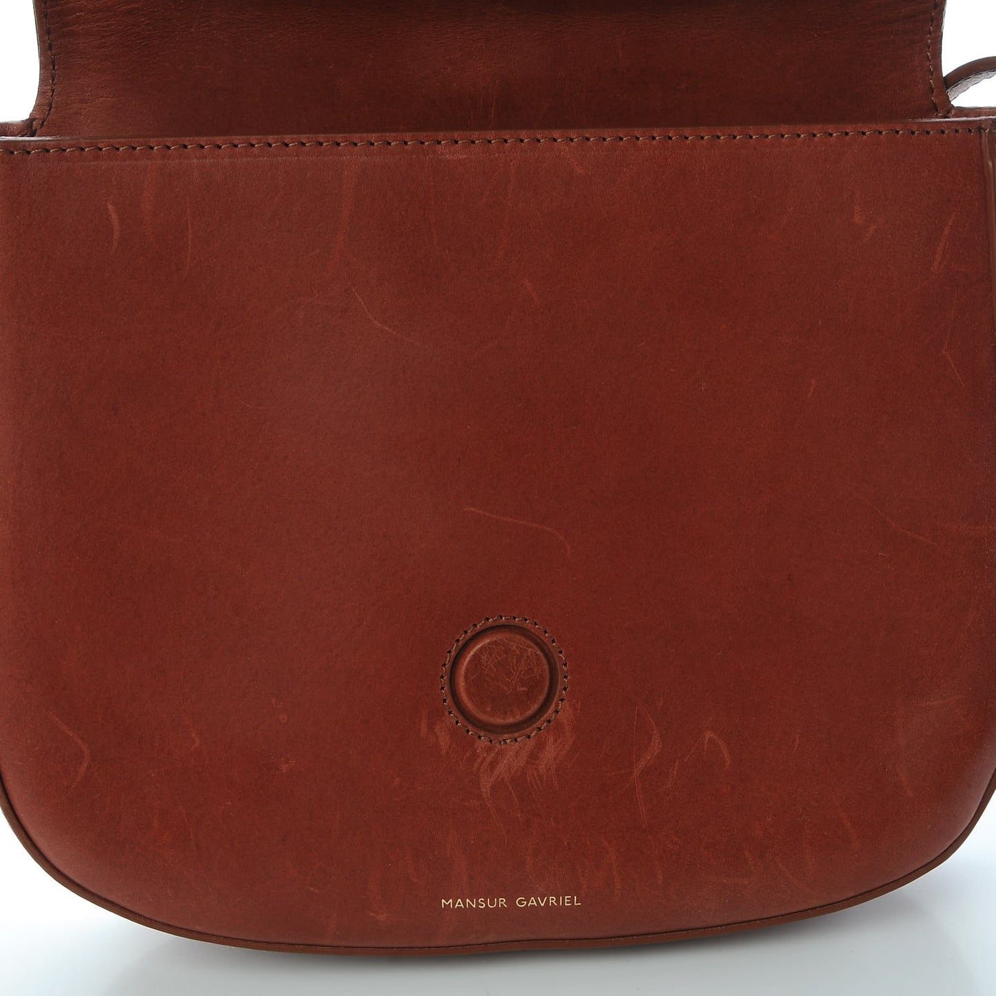 Calfskin Flap Crossbody Saddle