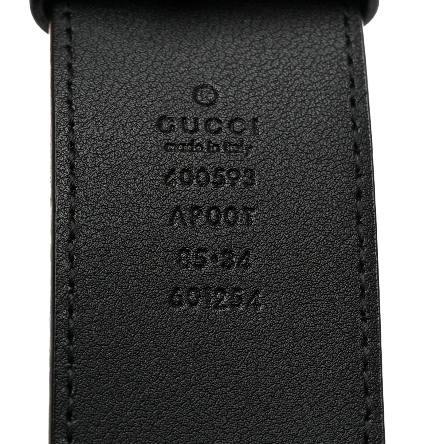Calfskin Double G 40mm Belt 85 34 Black