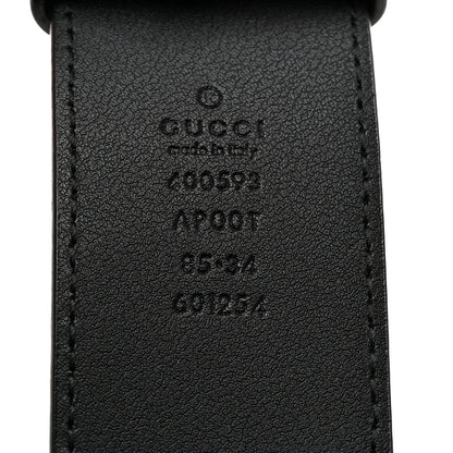 Gucci Calfskin Double G 40mm Belt 85 34 Black 5 of 5