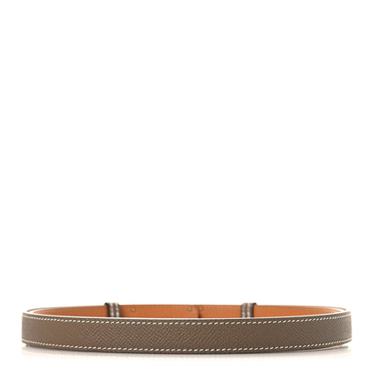 Hermes Epsom Kelly Belt Etoupe 2 of 4