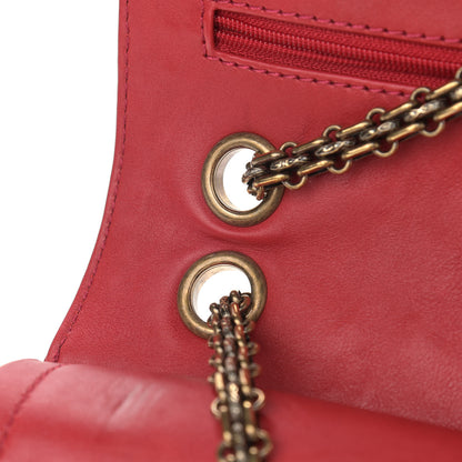 Chanel Calfskin Quilted 2.55 Reissue 225 Flap Red 12 of 16