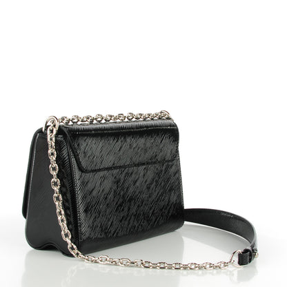 Louis Vuitton Electric Epi Twist Shoulder Bag MM Black 3 of 7