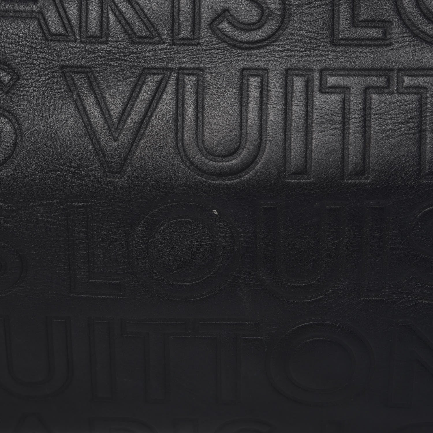 Louis Vuitton Calfskin Embossed Speedy Cube 30 Black 22 of 26