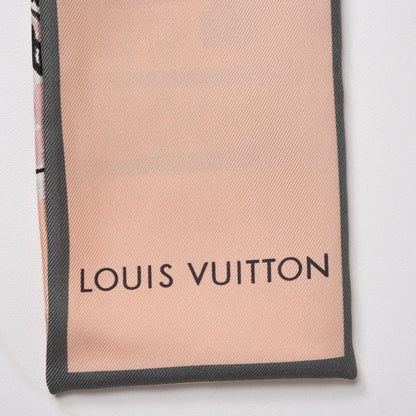 Louis Vuitton Silk Monogram Trunks Bandeau Rose Poudre 5 of 6