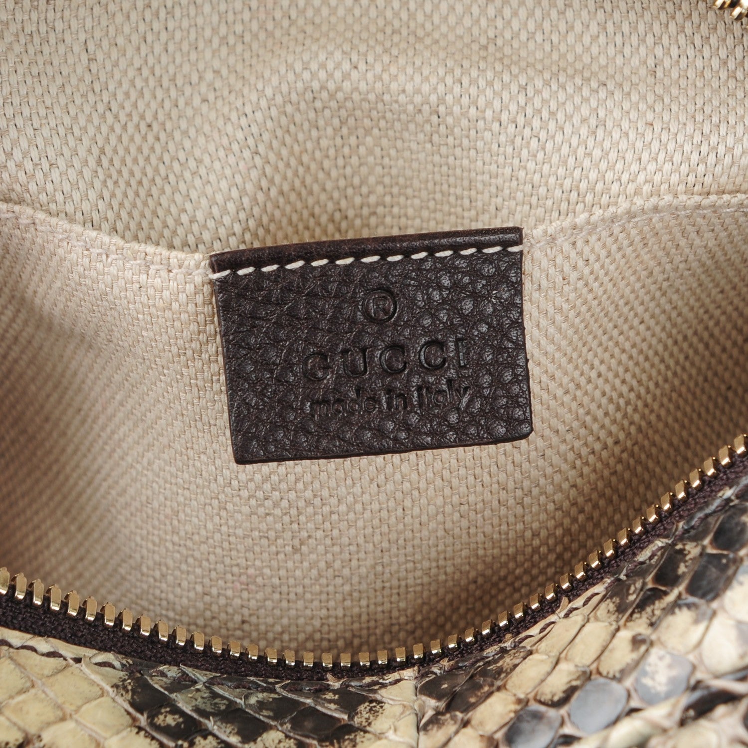 Gucci Python Small Soho Disco Bag Multicolor 6 of 7