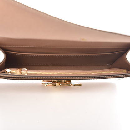 Louis Vuitton Patent Louise Clutch Nude 5 of 8