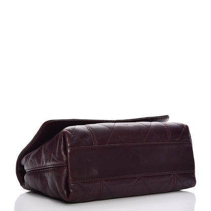 Chanel Lambskin Quilted Large Soft Touch Flap Burgundy 4 of 17