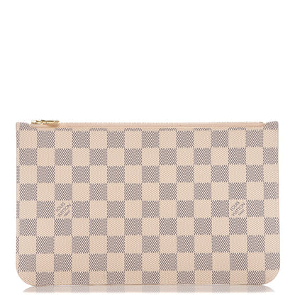 Louis Vuitton Damier Azur Neverfull MM GM Pochette 1 of 7