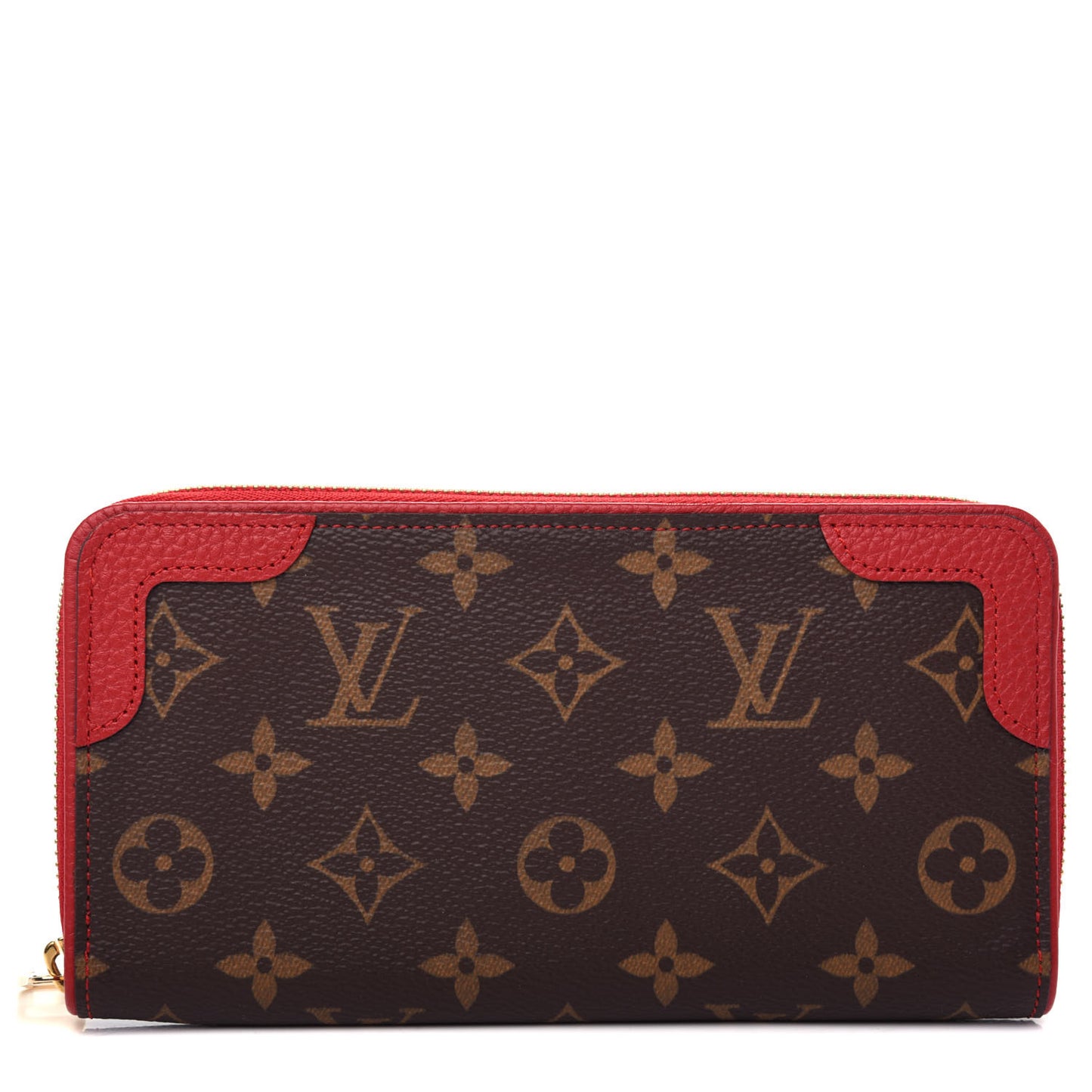 Monogram Retiro Zippy Wallet Cherry