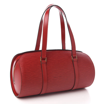 Louis Vuitton Epi Soufflot Castillan Red 2 of 8