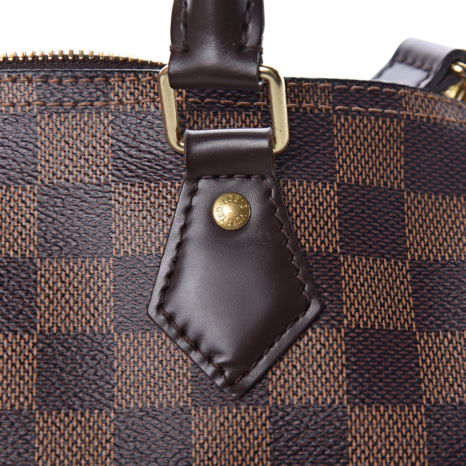 Louis Vuitton Damier Ebene Speedy Bandouliere 25 10 of 17