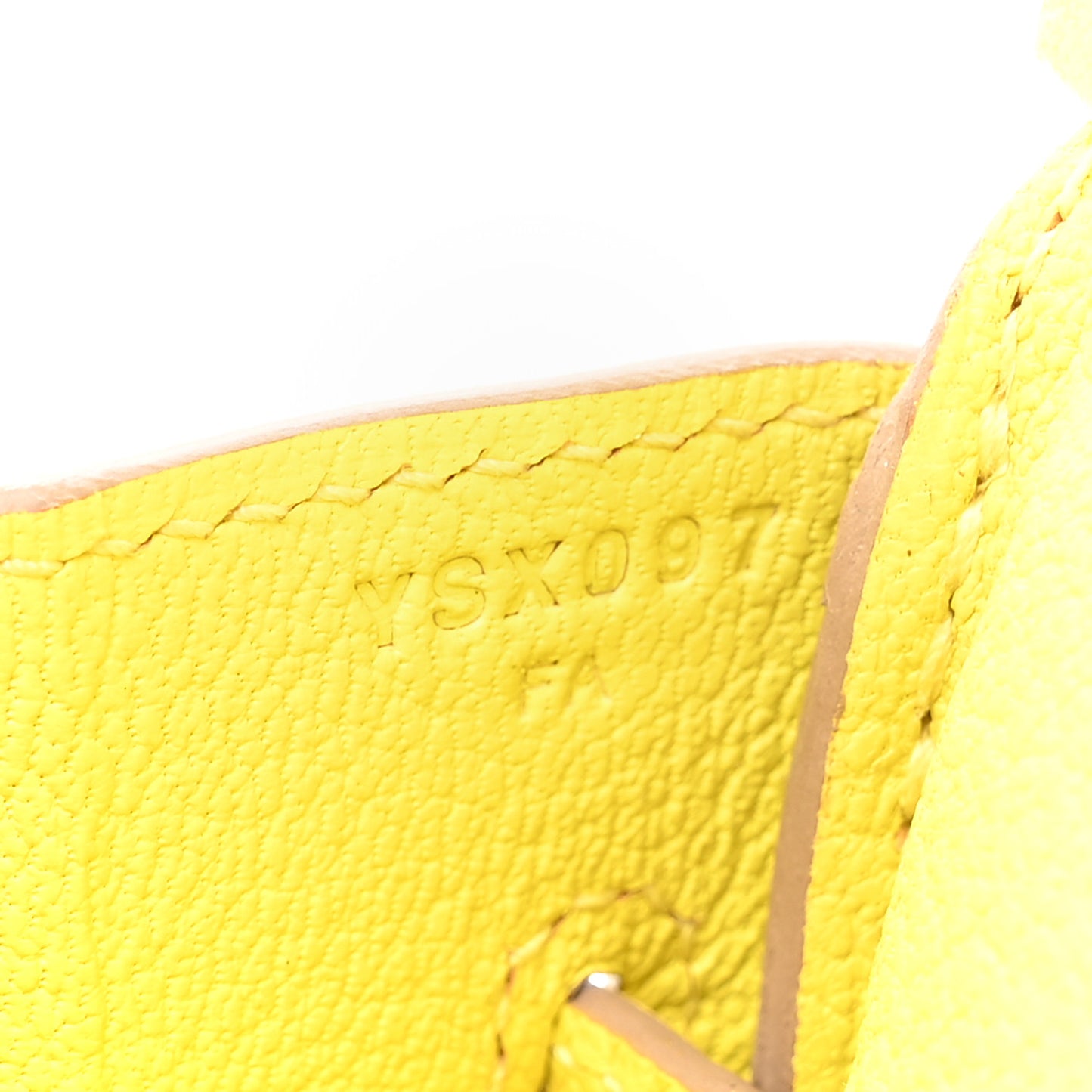 Epsom Birkin 30 Jaune Poussin Lime