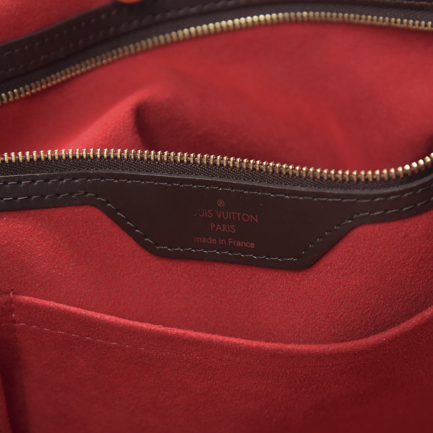 Louis Vuitton Damier Ebene Hampstead GM 6 of 17