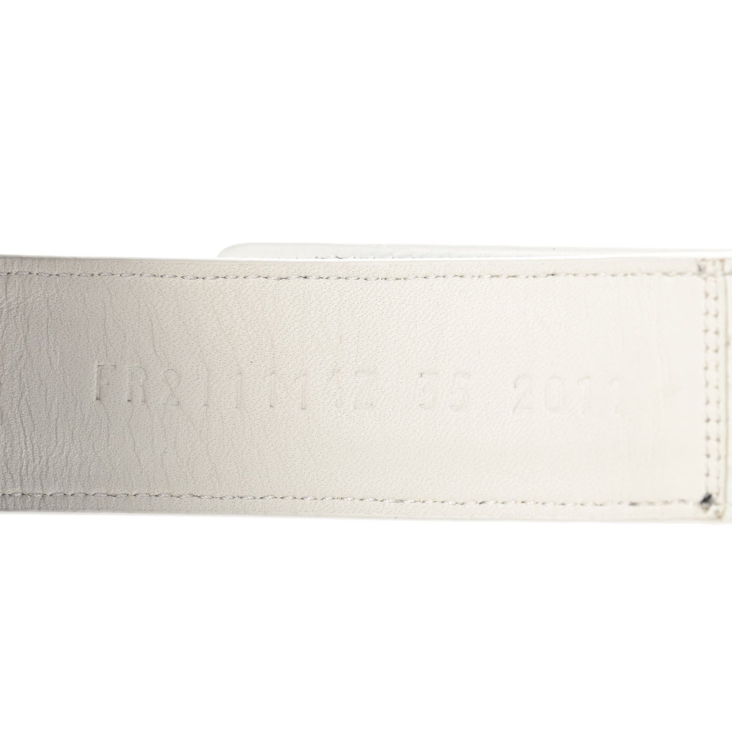 Hermes Calfskin Womens Chypre Sandals 35 White 8 of 9