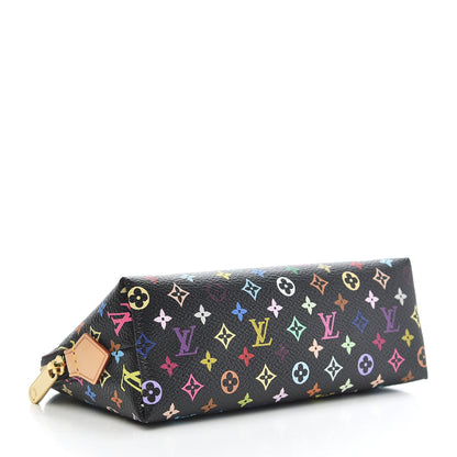 Louis Vuitton Monogram Multicolor Cosmetic Pouch Black Grenade 4 of 6