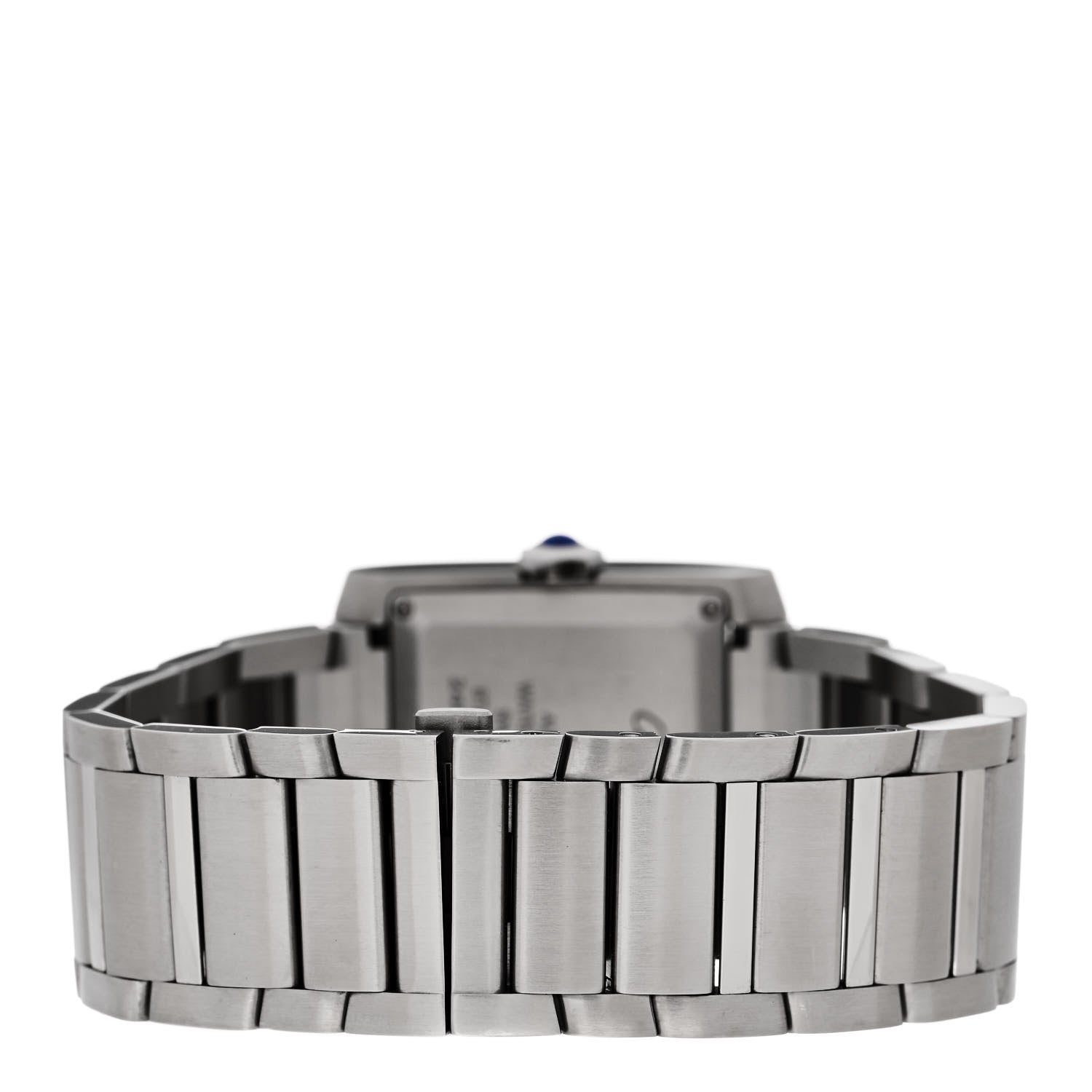 Cartier Stainless Steel 30mm Tank Francaise Automatic Watch 3 of 5