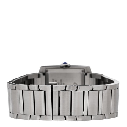 Cartier Stainless Steel 30mm Tank Francaise Automatic Watch 3 of 5