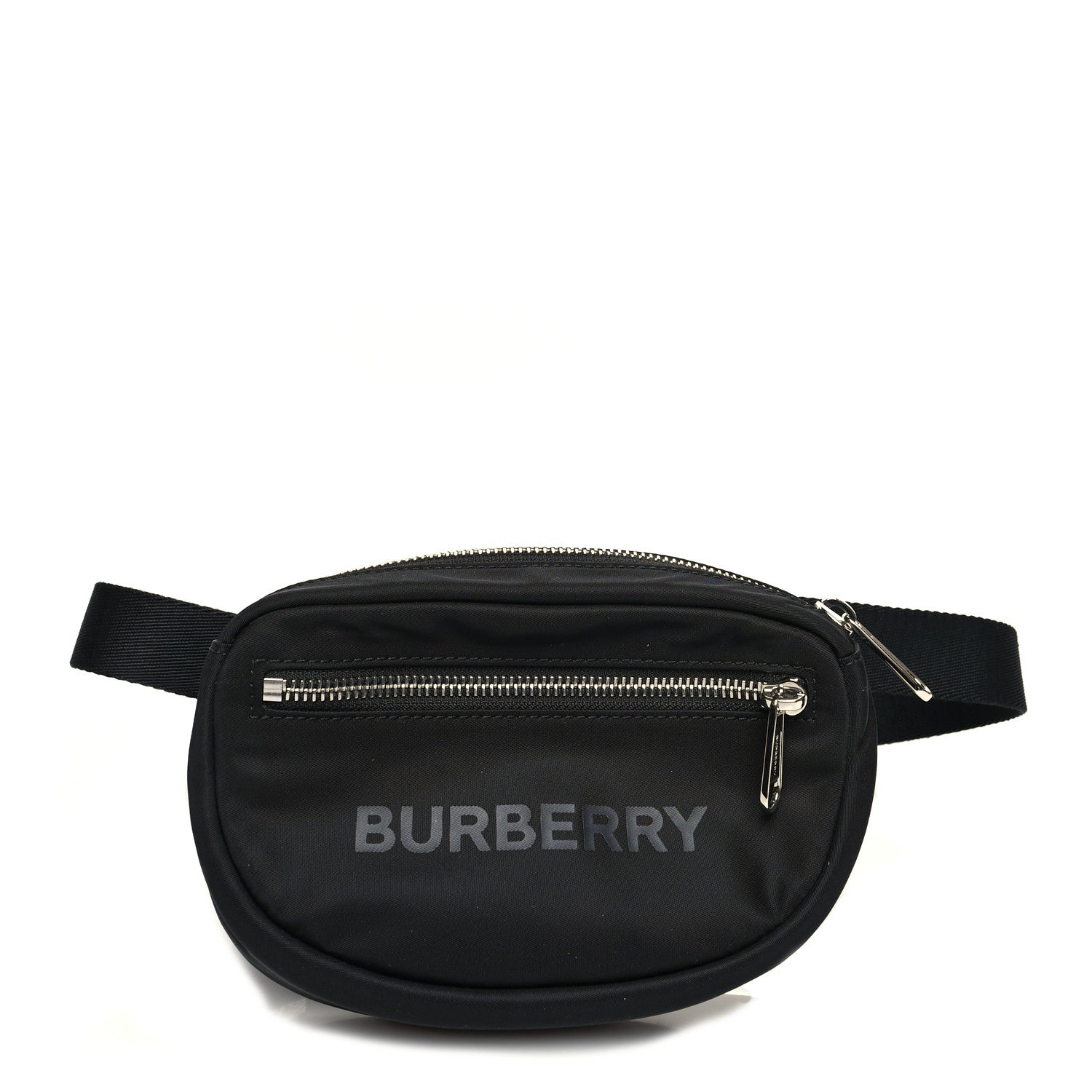 Burberry Econyl Logo Print Small Cannon Bum Bag Black 1 of 9