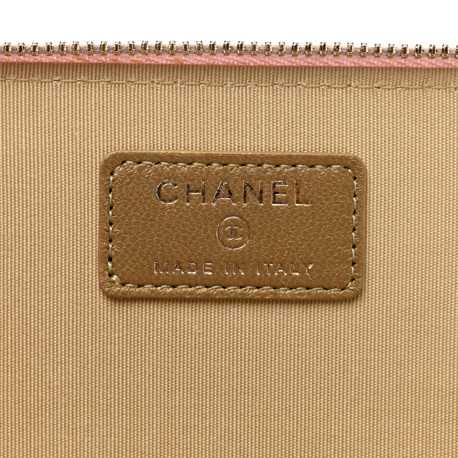 Chanel Lambskin Quilted Pearl Crush Small Vanity Case With Chain Light Purple 6 of 9
