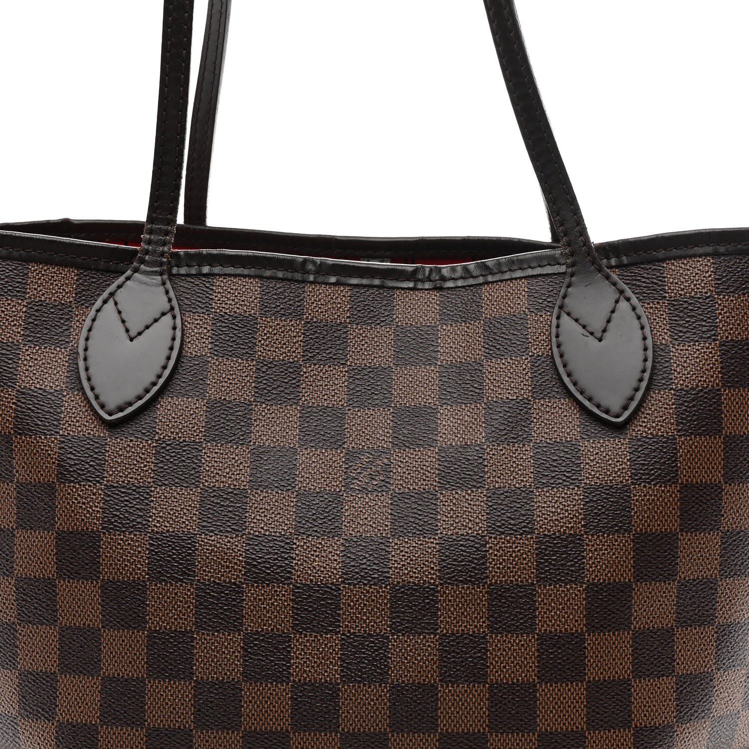 Louis Vuitton Damier Ebene Neverfull MM 7 of 9
