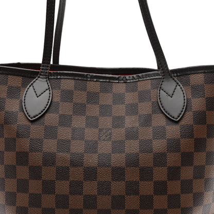 Louis Vuitton Damier Ebene Neverfull MM 7 of 9