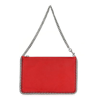 Stella McCartney Shaggy Deer Falabella Clutch Cherry 1 of 10