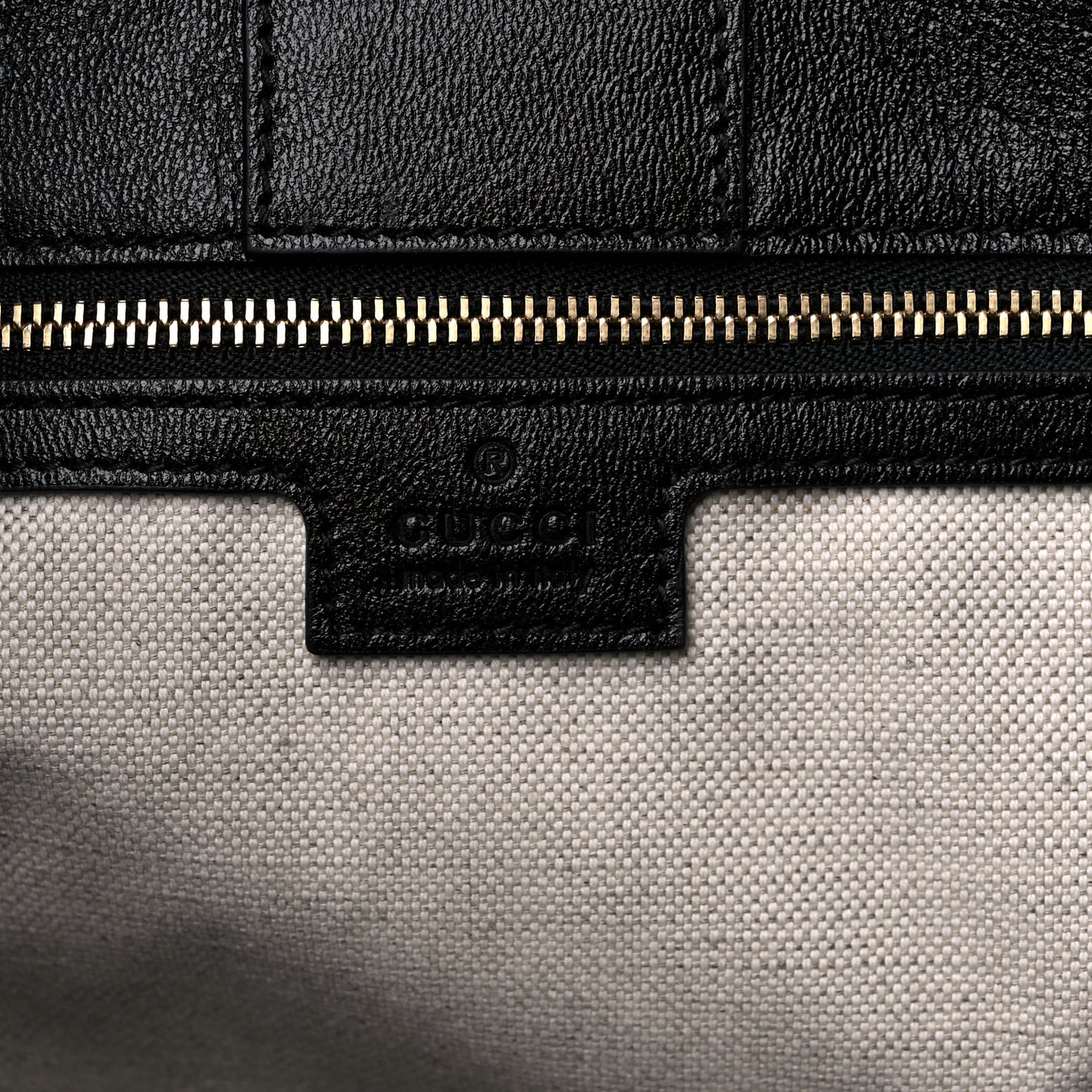 New Sakai Calfskin Lux Horsebit 1955 Tote Bag Black