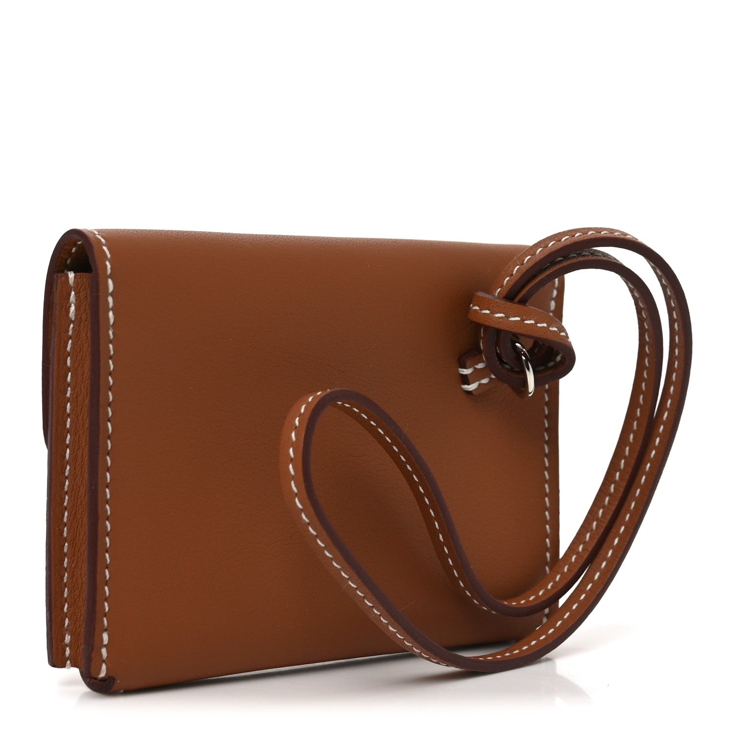 Hermes Swift Hermesnap Card Holder Gold 3 of 7
