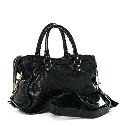 Balenciaga Agneau Classic Gold Hardware S City Black 3 of 11