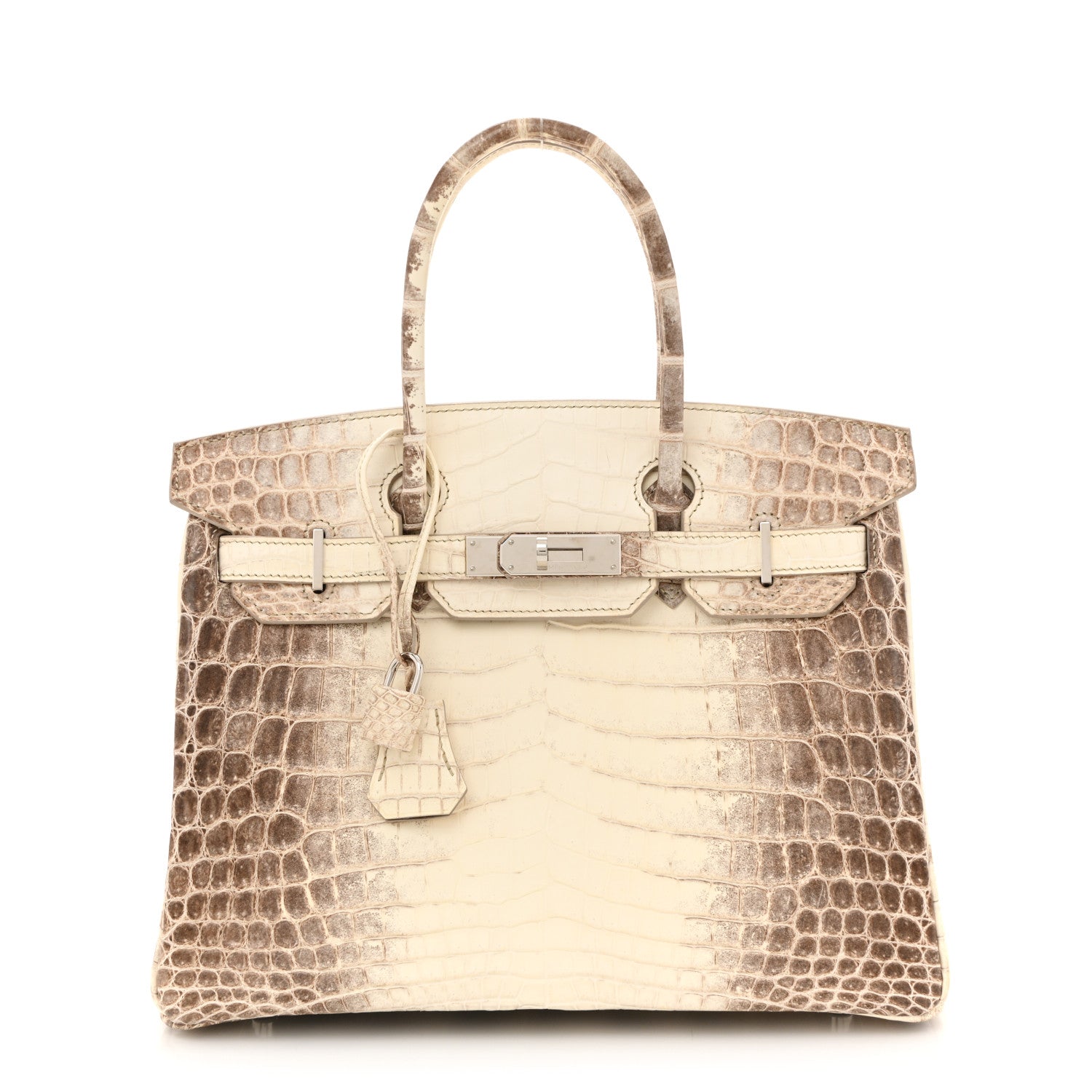 Hermes Matte Niloticus Crocodile Himalaya Birkin 30 Blanc 1 of 15